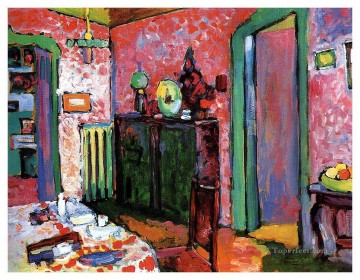 Wassily Kandinsky Painting - Interior My dining room Wassily Kandinsky